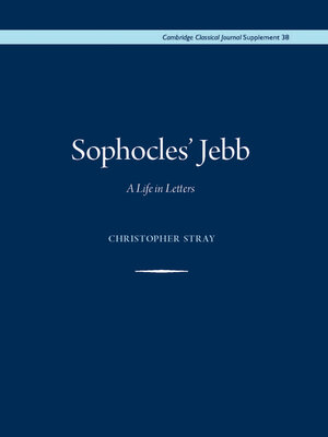 cover image of Sophocles' Jebb